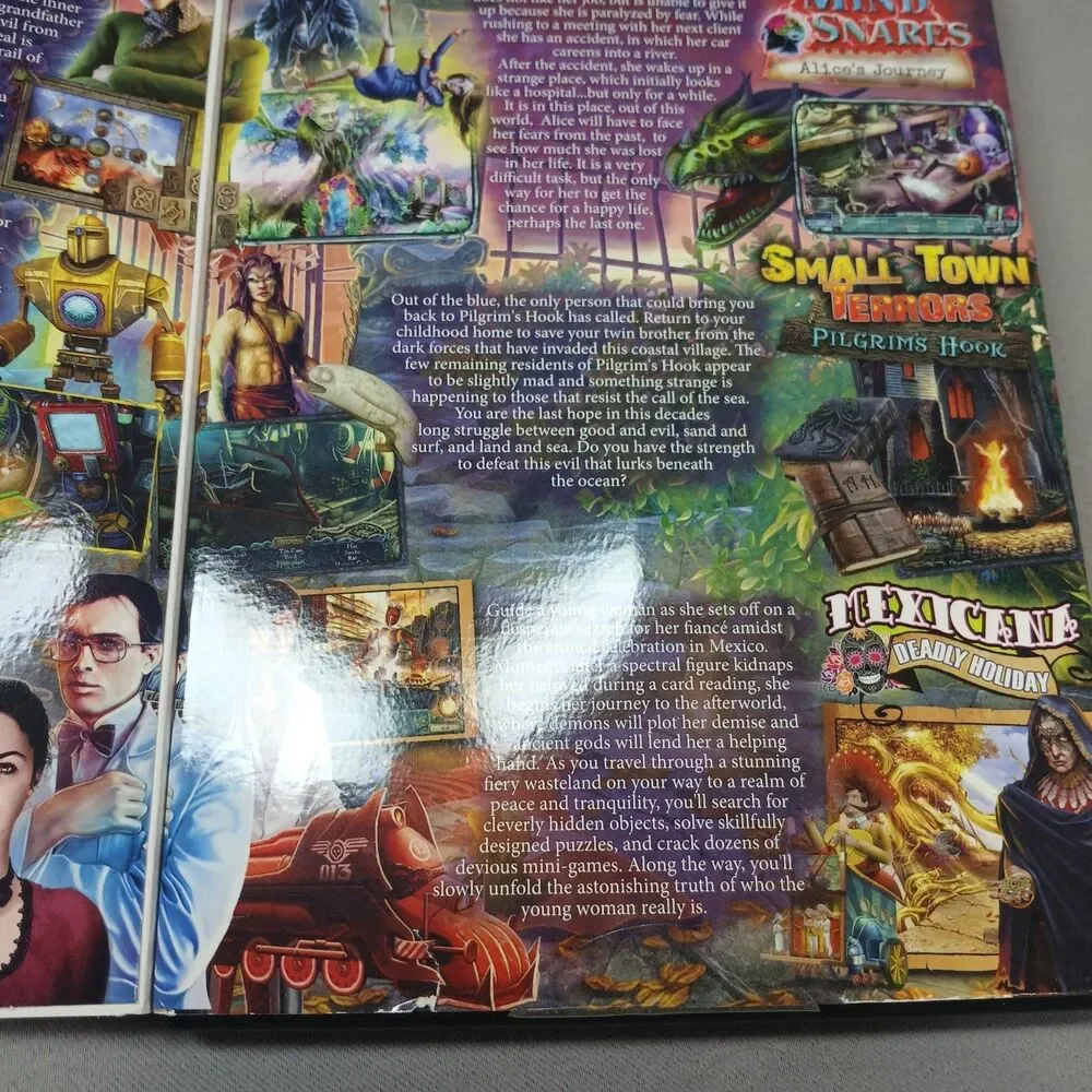 Supernatural Stories 20 Complete Games Teen PC DVD Game Hidden Objects Horror